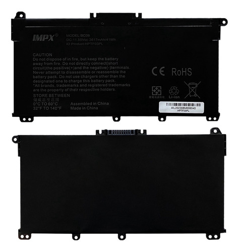 Bateria Compatible Hp Pavilion 14 Bf Bk Bw Bp 15 Cc Cd Cw