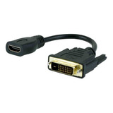 Convertidor Adaptador Dvi Macho 24+1 A Hdmi Hembra