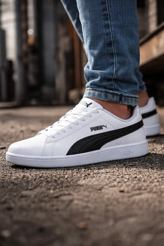 Tenis Puma Up Hombre Original Blanco 372605-02 Look Trendy