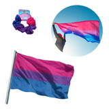 Bandera Lgbt Pride Orgullo Gay Grande Bisexual