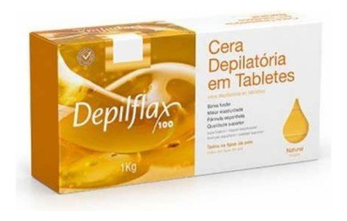 Cera Depilatória Micro-ondas Naturais Depilflax 200g