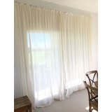 Cortinas De Tusor Para Riel 2 Paños De 240x210 Oferta!!