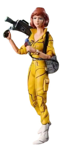 Tortugas Ninja April O'neil Reportera Neca Tmnt Original Nwr