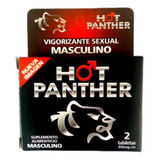 2 Tabletas Hot Panther Vigorizante Para Hombre Natural