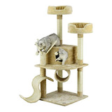 Go Pet Club Árbol Para Gatos De 55 , Beige