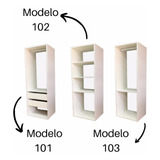 Interior De Placard Vestidor En Modulos  180x50x40 Melamina 