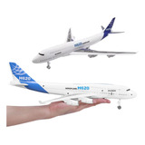 Avião Miniatura Brinquedo Fricção, Acende Luzes, Modelo H620