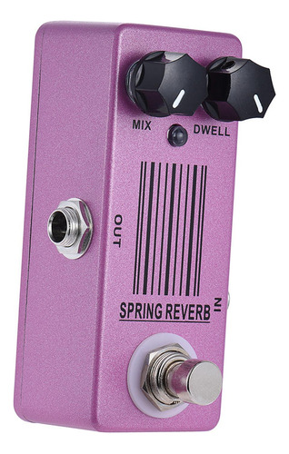 Guitar Spring Reverb Effect Pedal Guitaraccessories Effector