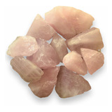 Pedra Natural Quartzo Rosa Bruto 60g A 70g Cristal Grande