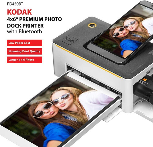 Kodak Dock Premium - Impresora Fotográfica Instantánea Portá