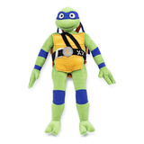 Tortugas Ninjas Peluche Leonardo Mutant Mayhem Premium Color Verde