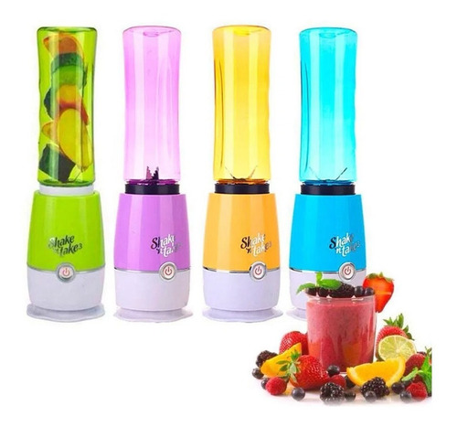 Licuadora Portátil Batidos 2 Vasos Jugos Personal