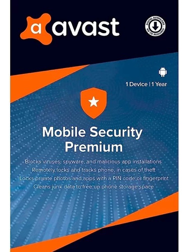 Avast Mobile Security Premium Android -un Año Un Dispositivo