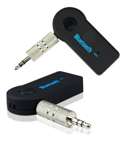 Receptor Bluetooth Audio Auxiliar Autos Microfono Manos Libres