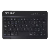 Teclado Mini Bluetooth Ultra Delgado Weibo Wb-3000 Bluetooth