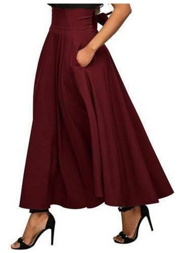 Women's Evasê Skirt In Flat Fabric Hering,