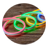 Manguera De Neon Led Flexible Color Fijo 10 Mts Con Enchufe