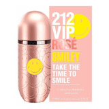 212 Vip Rosé Smiley 80ml | Original + Amostra De Brinde