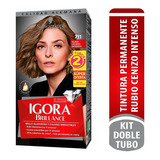  Tinte Cabello Igora Brillance Permanente Tono 711 Rubio Cenizo Intenso