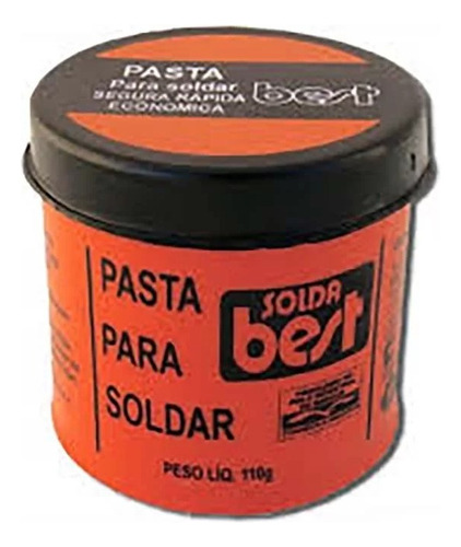Pasta Para Solda 110g Fluxo Pastosa Best