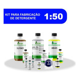 Base Para Detergente Concentrado Kit + Espessante Faz 50l