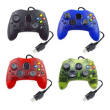 Pack 4 Controles Para Xbox Clasico Negro, Colores Cristal