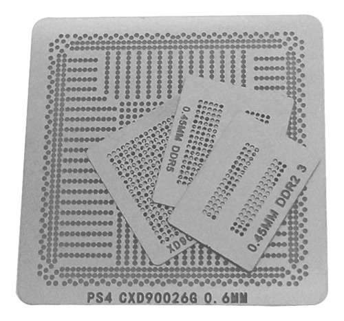 ((( 1 Kit ))) 4 Stencil Ps4 Reballing Calor Direto Bga Novo