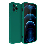 Funda Kpkhdi Para iPhone 13 Pro Max 6.7 (verde Oscuro)