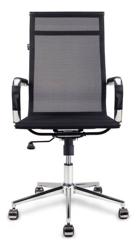 Cadeira Presidente Giratória Esteirinha Charles Eames Mesh