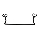 Toalla De Hierro Forjado Holder Bar W Hearts 