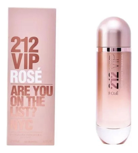 212 Vip Rose Eau De Parfum Carolina Herrera 125ml
