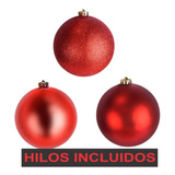 Esferas Plástico Navideñas #4 Envió Gratis Comprando 100 Pzs