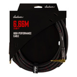 Cable Jackson Para Guitarra O Bajo High Performance 6.66 M