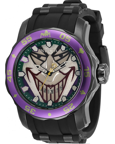 Relógio Invicta Dc Comics Joker 35608 Original + Nf