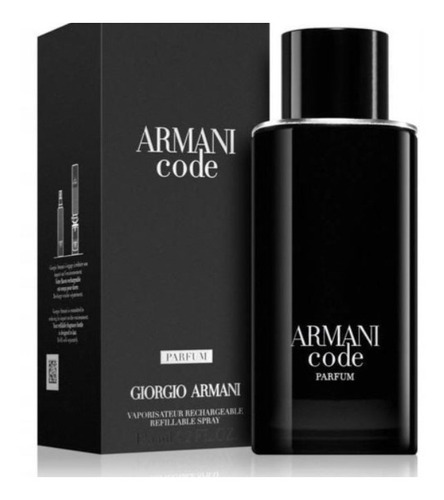 Giorgio Armani Code Parfum 125 Ml Recargable Vivaperfumes