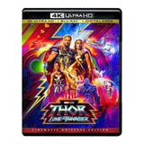 Thor Love & Thunder Christian Bale Pelicula 4k + Blu-ray