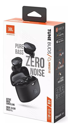 Fone De Ouvido Jbl Tune Buds Lacrado