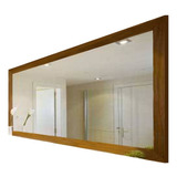 Espejo En Marco Madera Para Baño 1,10 X 0,90 M  (7 Cm M)