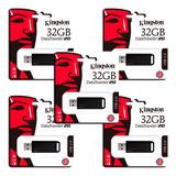 Pack C/5 Memoria Usb Kingston Dt20 32gb Negro