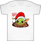 Camiseta Navidad Baby Yoda Bca Urbanoz