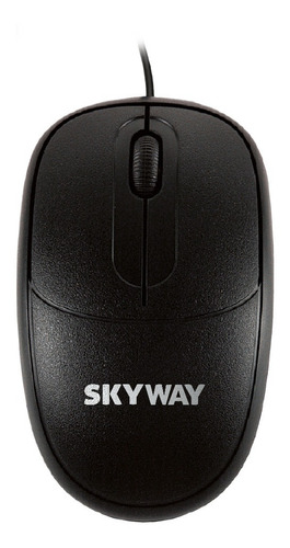 Mouse Optico Usb Escritorio Oficina Home Importador Skyway Color Negro