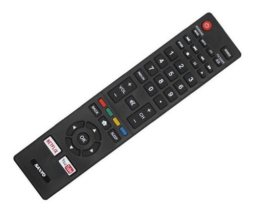 Control Remoto Sanyo Pantalla Smart Tv Netflix Youtube