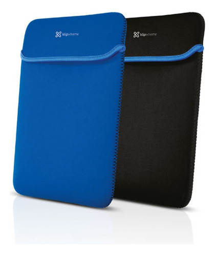 Funda 15,6 Reversible Laptop Klip Xtreme Azul Y Negro 214bl