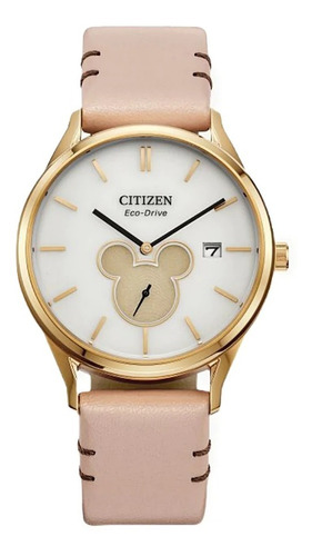 Reloj Citizen Mickey Shadow Bv1132-08w Original Time Square