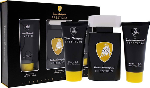 Set Perfume Lamborghini Prestigio 3 En 1 Original 