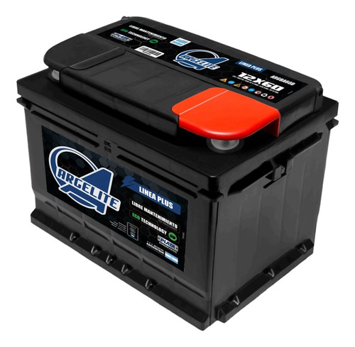 Bateria Para Auto Argelite 12x60 Borne Positivo Lado Derecho