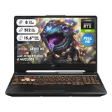 Portátil Gamer Asus Tuf R5 7535h Ram 8gb Ssd 512+grafica Rtx