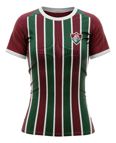 Camisa Fluminense Baby Look Tricolor Epoch Feminina Oficial