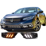 Luz De Dia Biseles Led Drl Honda Civic 2019 2020 2021