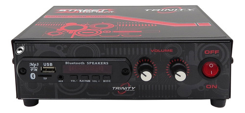 Amplificador Automotivo Street Kombat 100w Rms 2 Canais